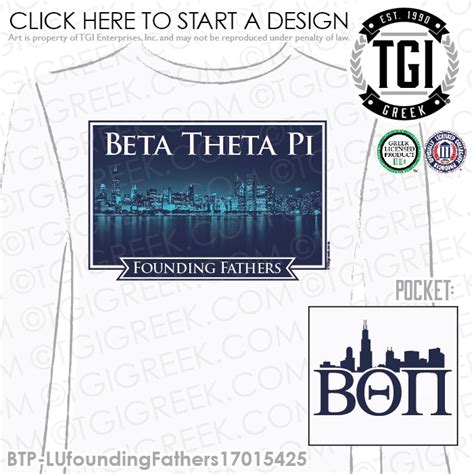 Beta Theta Pi Fraternity Greek Gear Clothing Gifts.